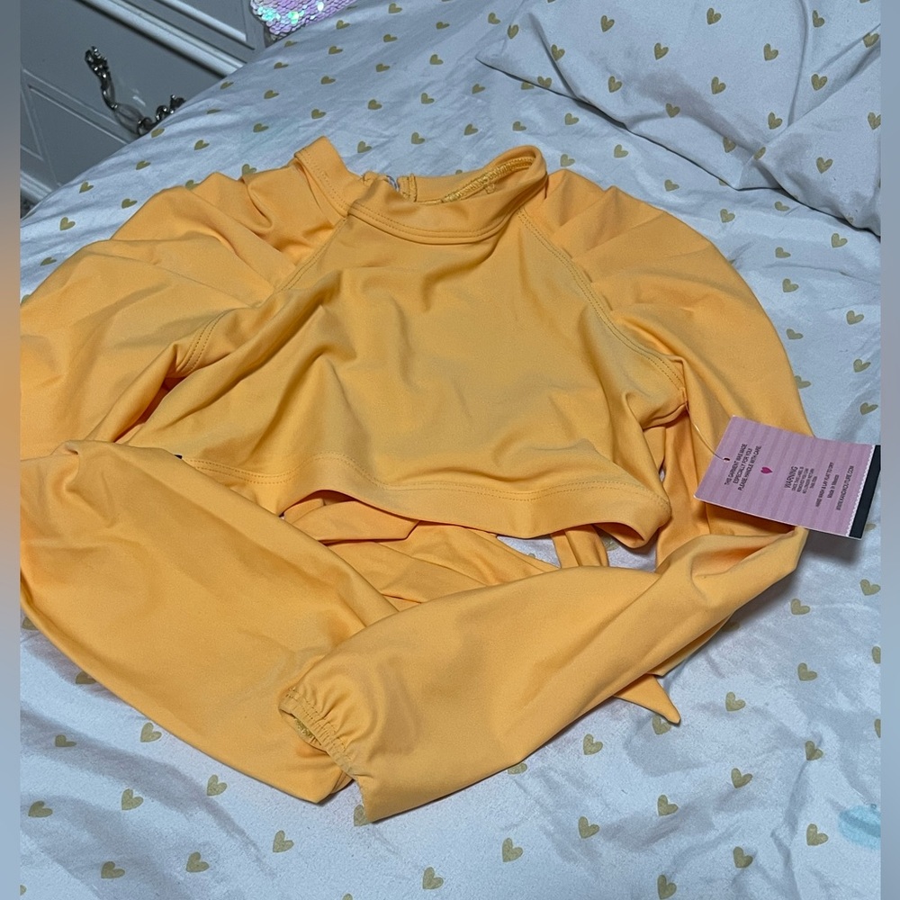 TXS MARIGOLD LONG SLEEVE TOP 0/2